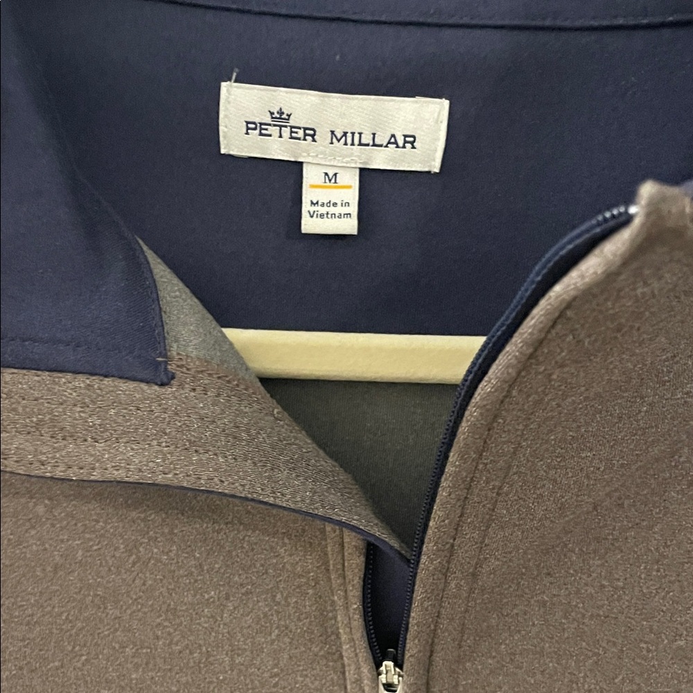 Men's Peter Millar Mackay Performance Quarter-Zip - Picture 2 of 6